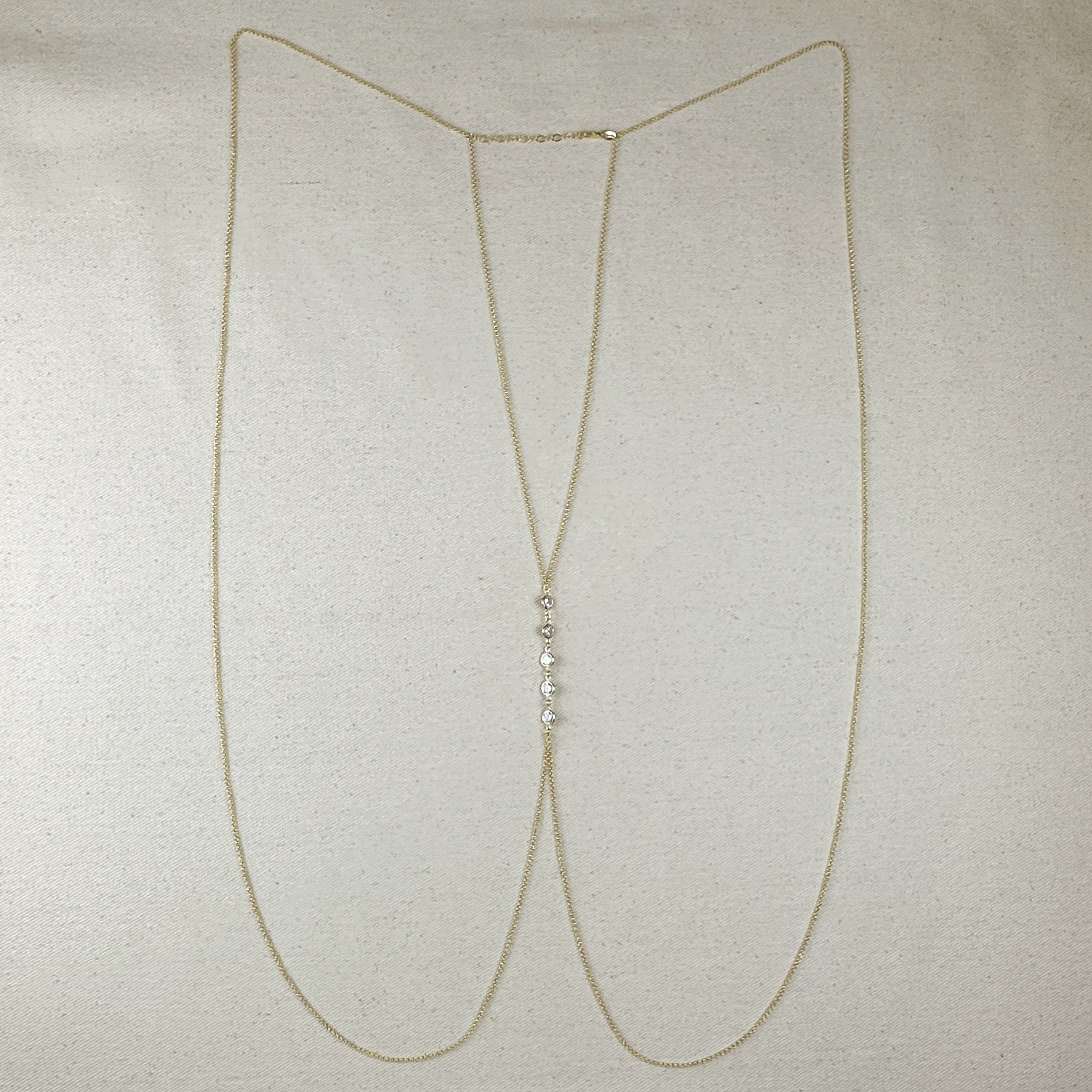 18k Gold Filled Body Chain — Mondsee