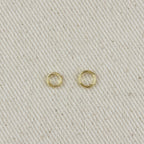 18K Gold Filled Open Round Bail