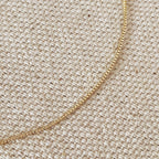 Mondsee 18k Gold Filled 0.5mm Box Chain Bracelet | 18k Gold Filled Jewelry