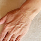 Mondsee 18k Gold Filled 0.5mm Box Chain Bracelet | 18k Gold Filled Jewelry