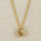 Mondsee 18k Gold Filled Mini Lady Guadalupe Necklace | 18k Gold Filled Jewelry