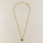 Mondsee 18k Gold Filled Mini Double Sided Coin Saint Benedict Necklace | 18k Gold Filled Jewelry