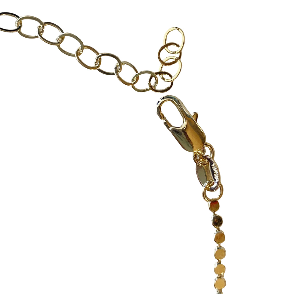 Mondsee 18k Gold Filled 2mm Dot Chain Necklace | 18k Gold Filled Jewelry