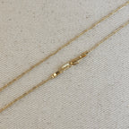 Mondsee 18k Gold Filled Mini Paperclip Chain | 18k Gold Filled Jewelry
