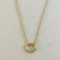 Mondsee 18k Gold Filled Rolo Chain Necklace Featuring Carabiner Clasp | 18k Gold Filled Jewelry