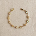 Mondsee 18k Gold Filled Rounded Opal Bracelet | 18k Gold Filled Jewelry