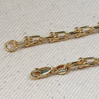 Mondsee 18k Gold Filled Link Chain Bracelet | 18k Gold Filled Jewelry