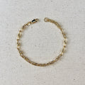 Mondsee 18k Gold Filled Link Chain Bracelet | 18k Gold Filled Jewelry