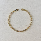 Mondsee 18k Gold Filled Link Chain Bracelet | 18k Gold Filled Jewelry