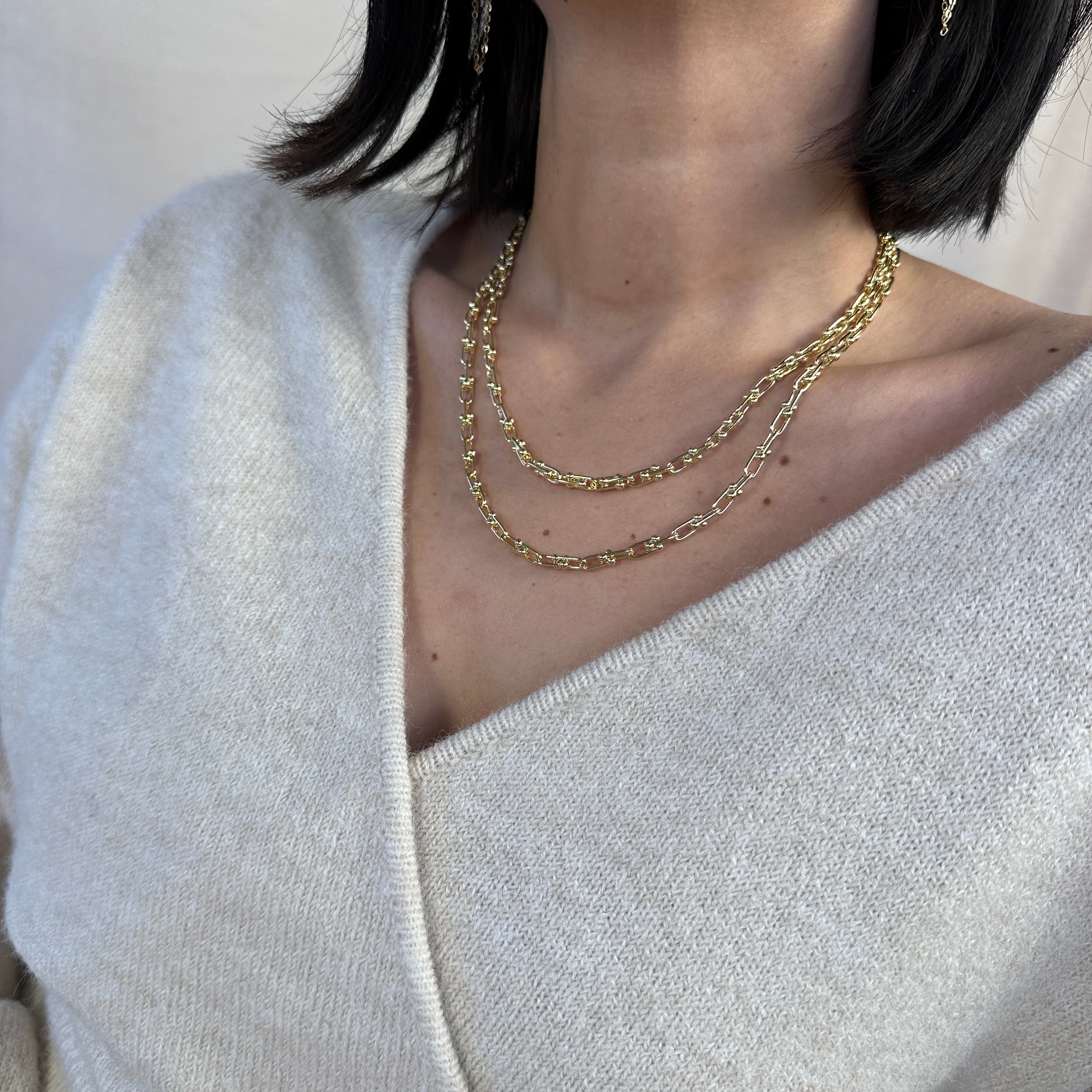 Mondsee 18k Gold Filled Link Chain | 18k Gold Filled Jewelry