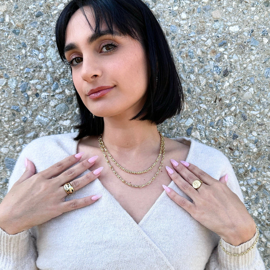Mondsee 18k Gold Filled Link Chain | 18k Gold Filled Jewelry