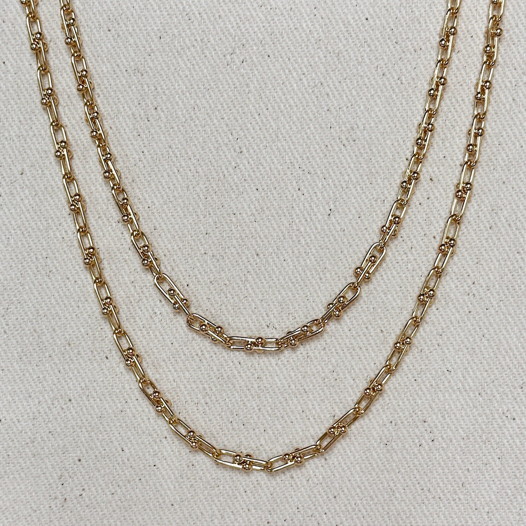 Mondsee 18k Gold Filled Link Chain | 18k Gold Filled Jewelry