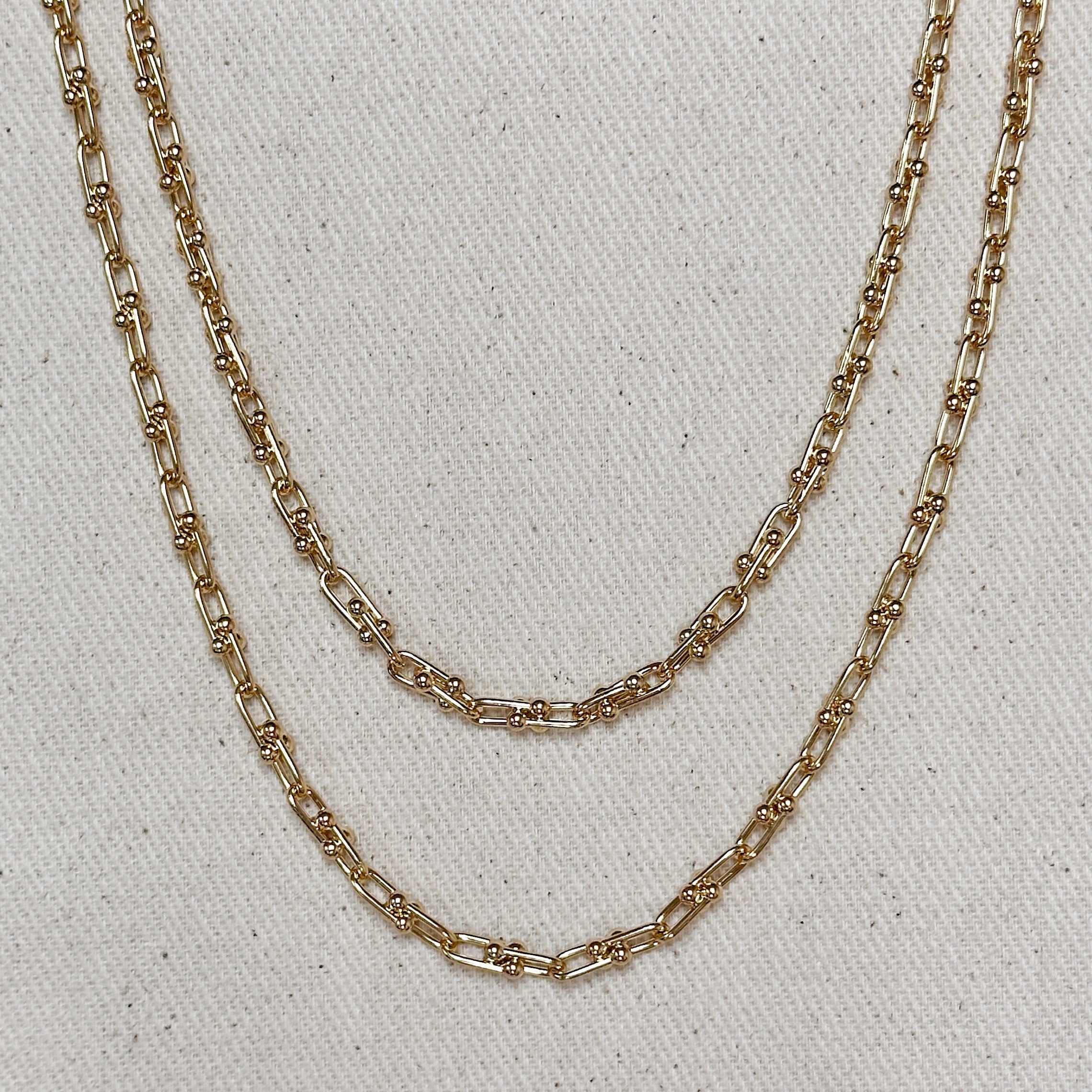 Mondsee 18k Gold Filled Link Chain | 18k Gold Filled Jewelry