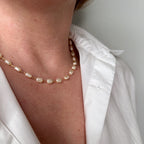 Mondsee Baroque Pearl Necklace | 18k Gold Filled Jewelry