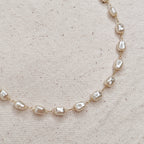 Mondsee Baroque Pearl Necklace | 18k Gold Filled Jewelry