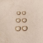 Polished Classic Clicker Hoop Earrings