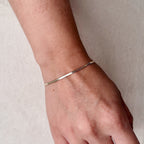 Mondsee 18k Gold Filled 2.0mm Thickness Herringbone Bracelet | 18k Gold Filled Jewelry