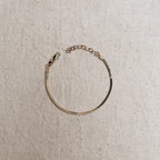 Mondsee 18k Gold Filled 2.0mm Thickness Herringbone Bracelet | 18k Gold Filled Jewelry