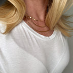 Mondsee 18k Gold Filled 2.0mm Herringbone Chain | 18k Gold Filled Jewelry