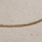 18k Gold Filled 1.2mm CZ Tennis Bracelet