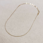 18k Gold Filled 1.2mm CZ Tennis Necklace