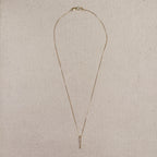 Mondsee 18k Gold Filled CZ Spear Necklace | 18k Gold Filled Jewelry