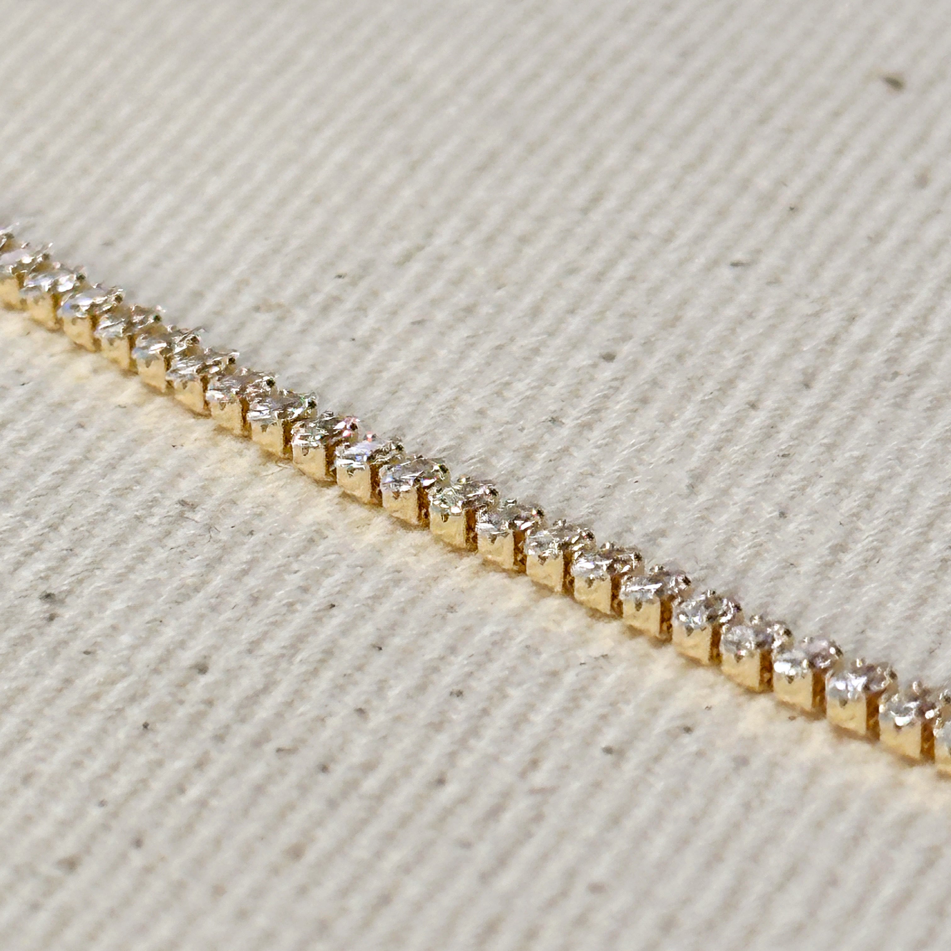Mondsee 18k Gold Filled Marquise Tennis Necklace | 18k Gold Filled Jewelry