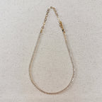 Mondsee 18k Gold Filled Marquise Tennis Necklace | 18k Gold Filled Jewelry