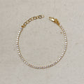 18k Gold Filled 2mm CZ Tennis Bracelet
