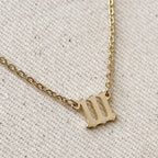 Mondsee 18k Gold Filled Angel Number Necklace | 18k Gold Filled Jewelry