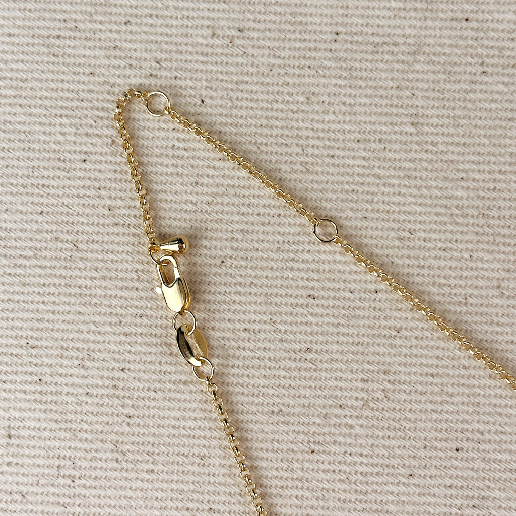 Mondsee 18k Gold Filled Spaced Baroque Pearls Necklace | 18k Gold Filled Jewelry