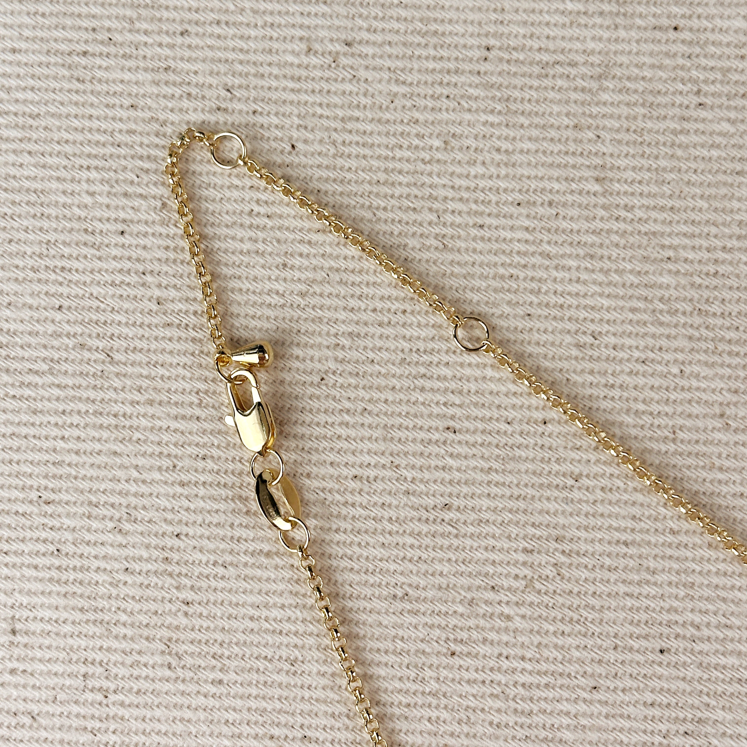 Mondsee 18k Gold Filled Spaced Baroque Pearls Necklace | 18k Gold Filled Jewelry