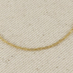 Mondsee 18k Gold Filled Mini Diamond Cut Paperclip Chain Bracelet | 18k Gold Filled Jewelry