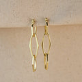 18k Gold Filled Geometric Dangle Earrings
