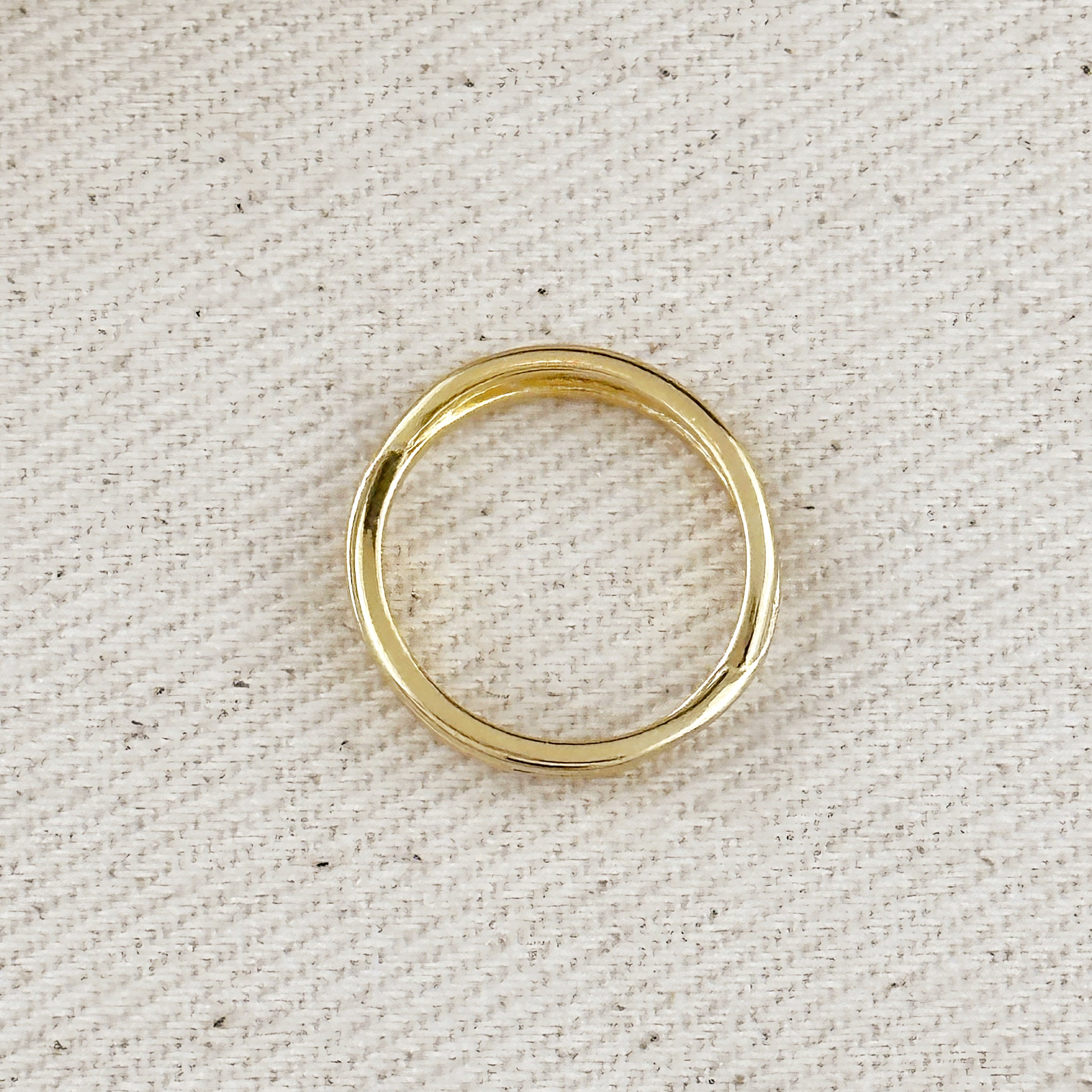 Mondsee 18k Gold Filled X Ring | 18k Gold Filled Jewelry