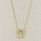 Mondsee 18k Gold Filled Madonna and Child Necklace | 18k Gold Filled Jewelry