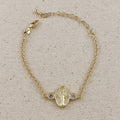 18k Gold Filled Lady Of Grace Bracelet