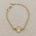 18k Gold Filled Lady Of Grace Bracelet