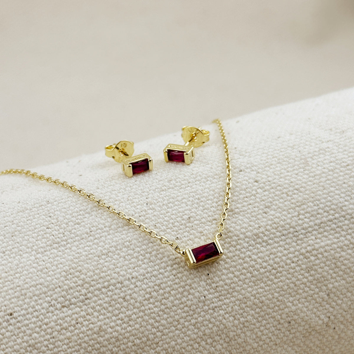 18k Gold Filled Celebration Birthstone Sets – July