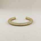 18k Gold Filled Iced Arm Cuff Bracelet