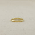 Mondsee 18k Gold Filled Twisted Design Band Ring | 18k Gold Filled Jewelry