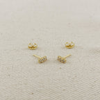 18k Gold Filled Mini CZ Stud Earrings