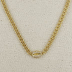Mondsee 18k Gold Filled Cowrie CZ Choker | 18k Gold Filled Jewelry