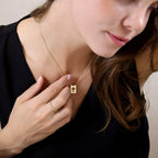 Mondsee 18k Gold Filled Cross Plate Necklace | 18k Gold Filled Jewelry