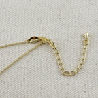 Mondsee 18k Gold Filled Cross Plate Necklace | 18k Gold Filled Jewelry