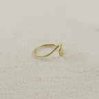 18k Gold Filled Wave Ring