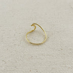 18k Gold Filled Wave Ring