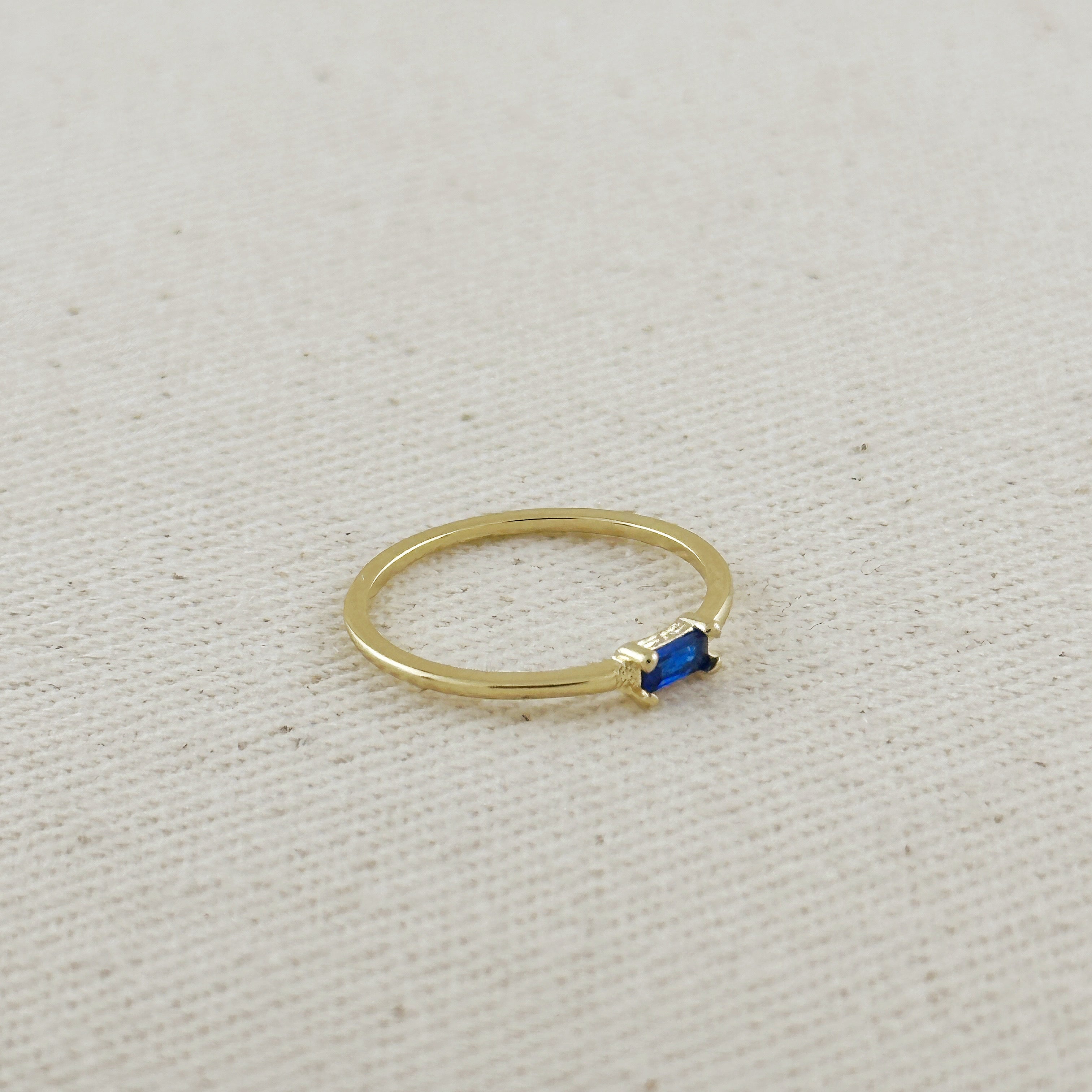 Mondsee 18k Gold Filled Birthstone Rings | 18k Gold Filled Jewelry