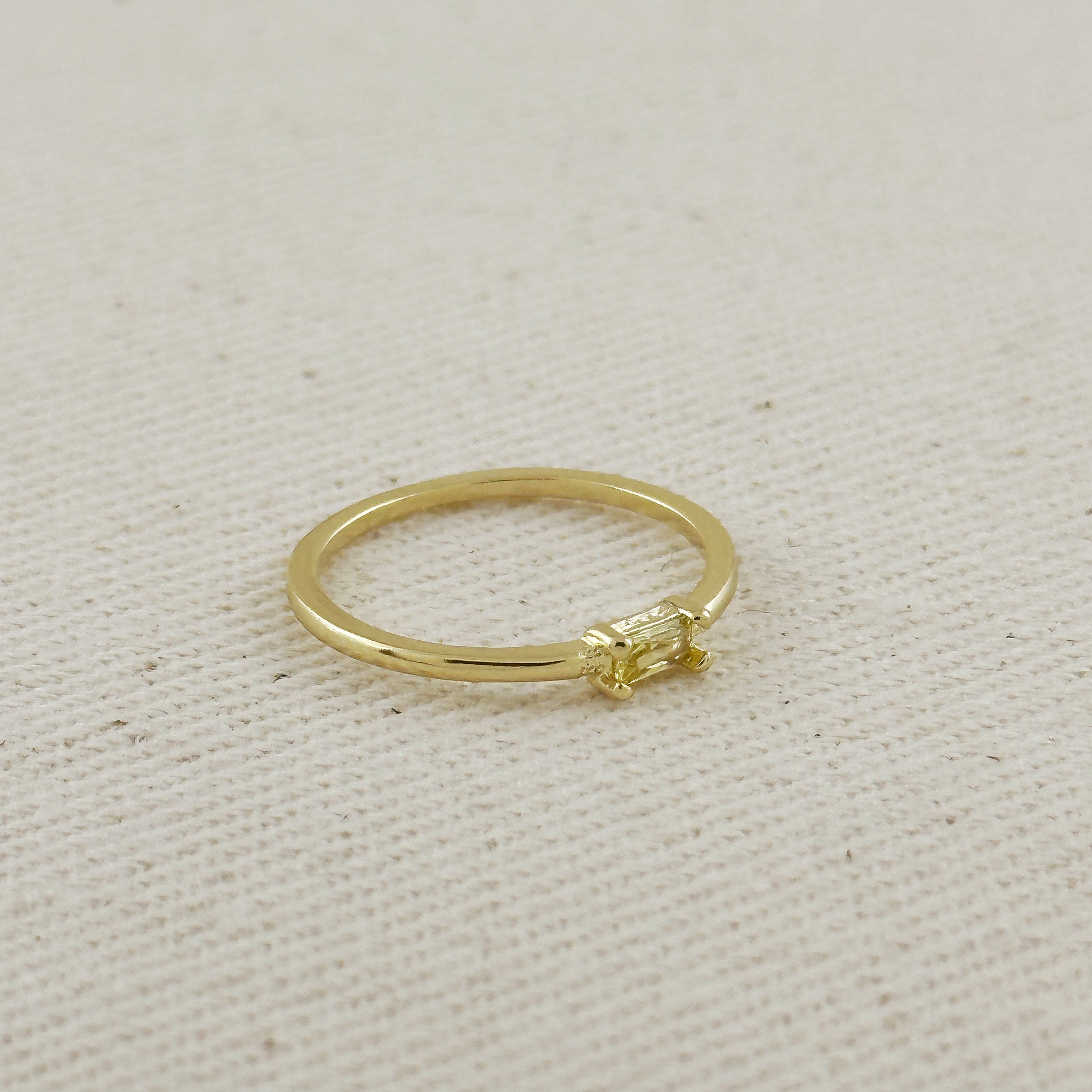 Mondsee 18k Gold Filled Birthstone Rings | 18k Gold Filled Jewelry