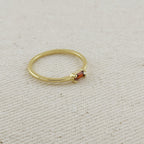 Mondsee 18k Gold Filled Birthstone Rings | 18k Gold Filled Jewelry